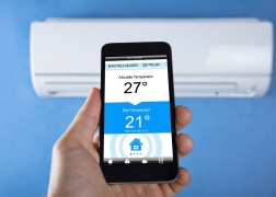 Klimaanlagen-Smart-Home-App-Steuerung