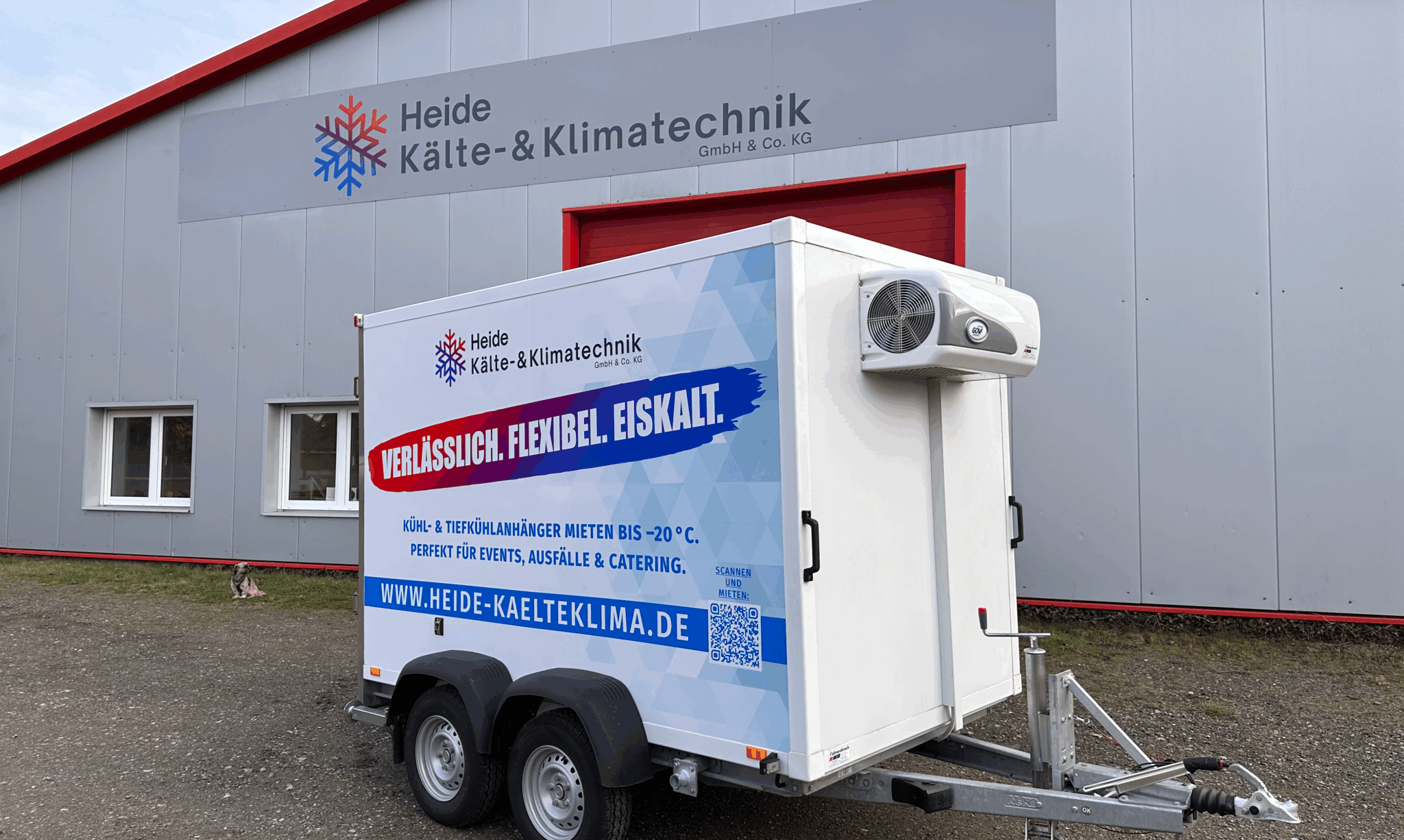 Kühlanhänger mieten in der Nähe Lüneburg, Uelzen, Soltau, Tiefkühlanhänger